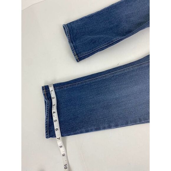 J. Crew Matchstick Jeans Crop Blue Stretch Mid Rise - Size 30 - Picture 8 of 8